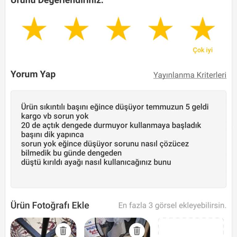 Kumtel Vantilatör- Boraks Firması İmalat Hatası