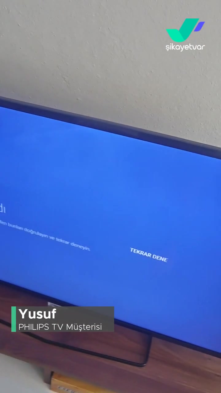 Philips TV Google Play Store Kullanıcı Adı Hatası! videonun kapak resmi