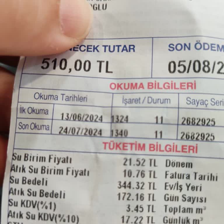 İSKİ Faturaları Mahsustan Kasıtlı Geç Okuyor
