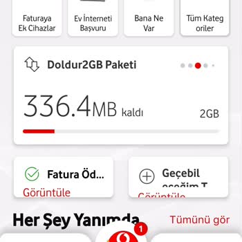 Vodafone Ek Paket Satın Alımında Yaşanan Sorun Ve İade Talebi