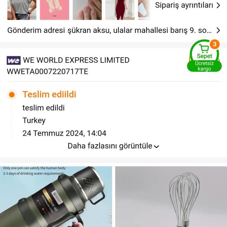 Temu Ürün Teslim Edildi Gösteriliyor Ama Ürünler Bana Ulaşmadı
