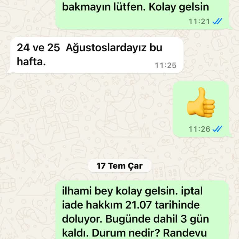 Kappa Tur Vize Bölümü Beceriksizliği Hakkında