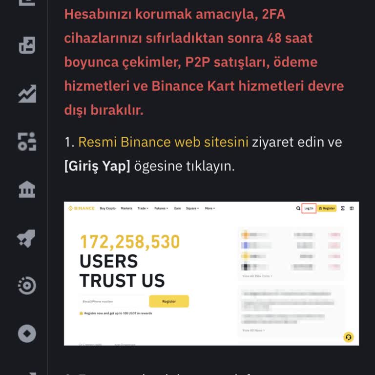 Binance Hesabıma Erişim Sağlayamıyorum