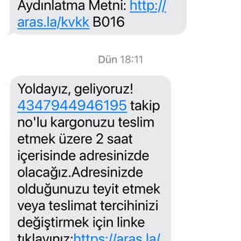 Aras Kargo 4 Gündür Oyalıyor!.