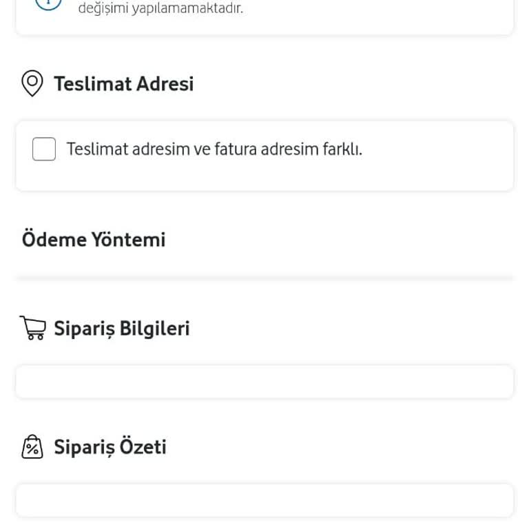 Vodafone Her Şey Yanımda Uygulaması Satın Alınabilir Üst Limit Hatası