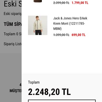 Sporjinal Geri Ödenmeyen Ücret