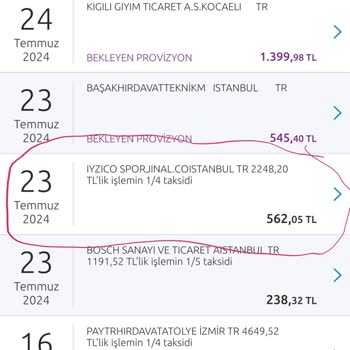 Sporjinal Geri Ödenmeyen Ücret