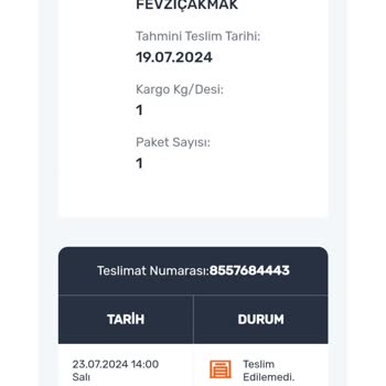 Aras Kargo Bir Haftadır Gelmiyor, Gelince Aramıyor
