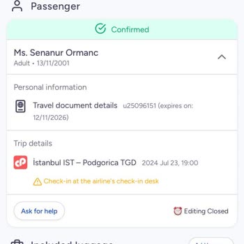 Air Montenegro 4 Saat Rötar