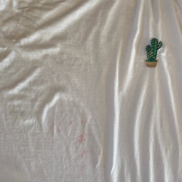 BİM Gürdal Çamaşır Suyu Beyaz Tişörtü Kırmızıya Boyadı