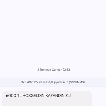 Vodafone De 37 İle Başlayan Virüslü SMS'ler.