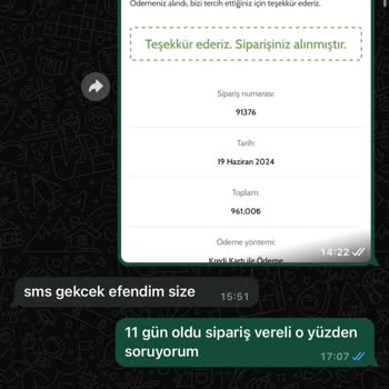 Organic Scarfs Ürün Ve Ücret İadesi Mağduriyeti