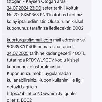 Süha Turizm Bilet İptali Ve Erteleme Yapılmadı Paramızı İade Etmediler