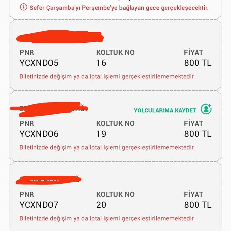 Metro Turizm Otobüs Sefer İptali Ve İade Sorunu