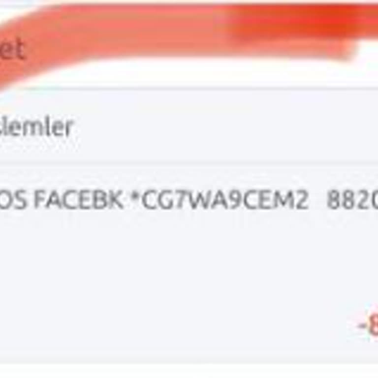 Facebook Hesabımdan İzinsiz Para Çekilmesi Hakkında Şikayet