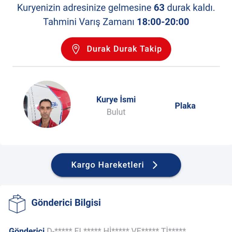 Aras Kargo Kapıya Bırakma Sorunu