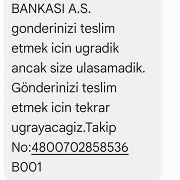 Kuryenet Beklediğim Kargo Gelmedi