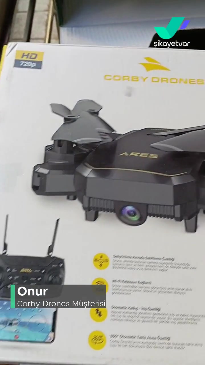 Corby Drones  Aldığım Günden Beri Arızalı! videonun kapak resmi
