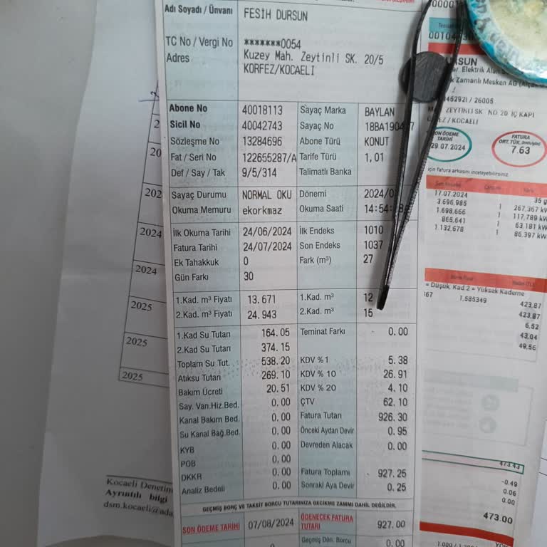 Her Ay Bu Kadar Fatura Ödeyemem İSU!