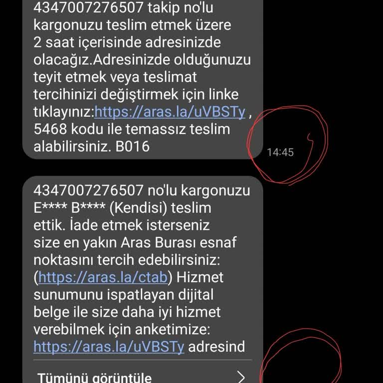 Aras Kargo Kırıkkale Işınlanmayı Bulmuş