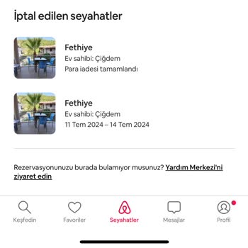 Airbnb Rezervasyon İptali Ve İade Sorunu: Mağduriyet Yaşıyorum!