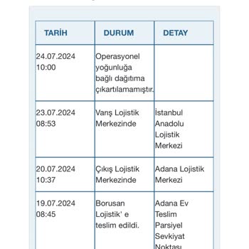 Borusan Lojistik Sorumsuzluğu Oluşan Yoğunlu Göremeyen Sorumsuzlarla