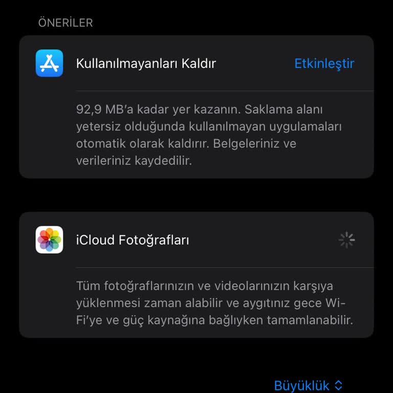 İPhone Telefon Hafıza Sorunu Ve Alan Yetersizliği