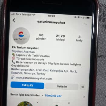 Ea Seyahat Para İadesi Yapmadı Ve Beni Engelledi. Sapanca Tatil