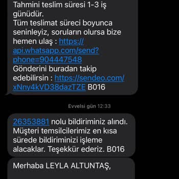 Sendeo Kargo Firması Sorumsuzluğu