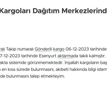 Sürat Kargo Kaybettiği Kargo Zararını Karşılamıyor