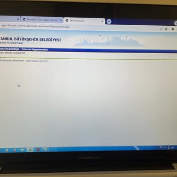 İBB - İstanbul Büyükşehir Belediyesi Sistem Giriş Yapamıyorum