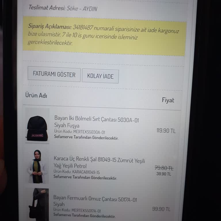 Sefamerve Müşteri Hizmetlerine Ulaşamama Sorunu