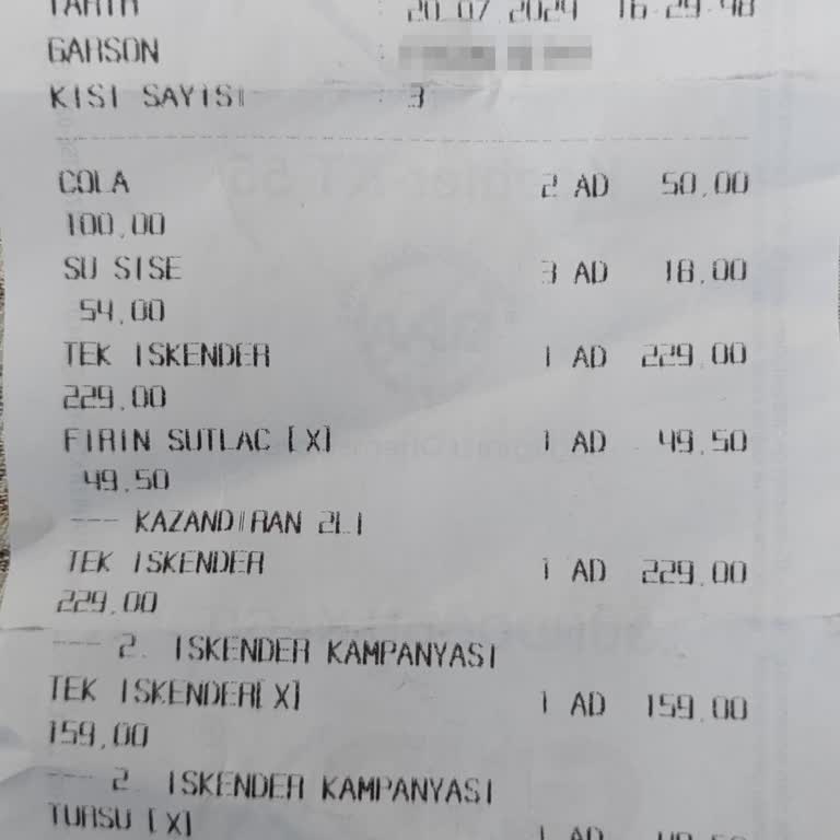 Baydöner'e Anatolium Su Fiyatı