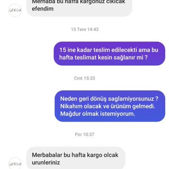 Light The Candle (lightcandless) Lightcandless 'in Haziranda Ödeme Aldıktan Sonra Ürünü Göndermemesi