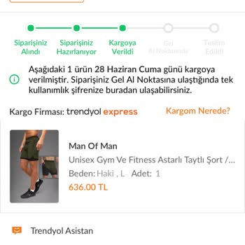Trendyol Ürün İadesi Ve Kargo Süreci Şikayeti