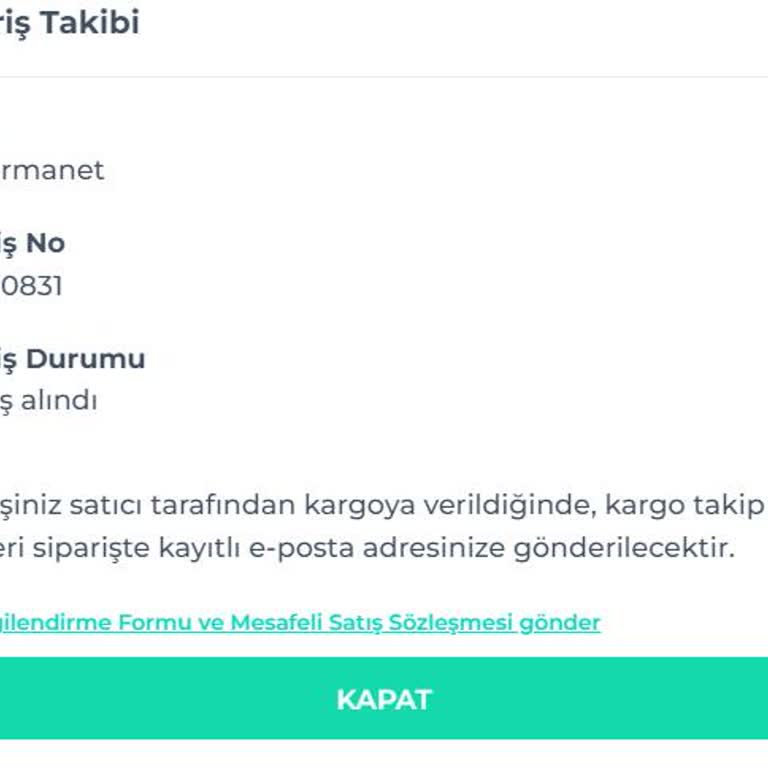 Shopier Sipariş İptal Sorunu