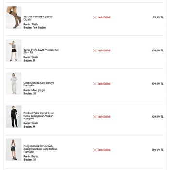 Koton Siparişimde Yaşadığım Mağduriyet