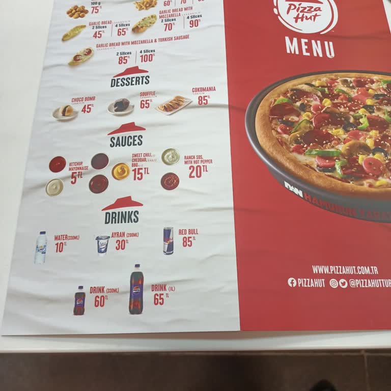 Pizza Hut İçecek Fiyatı Farkı