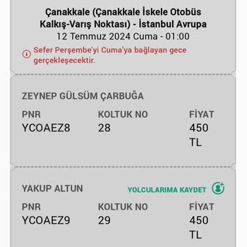 Metro Turizm Para İadem Hesabıma Yatmadı