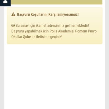 Pmyo Başvurusu Yaptığımda İkametgah Adresi Görünmüyor