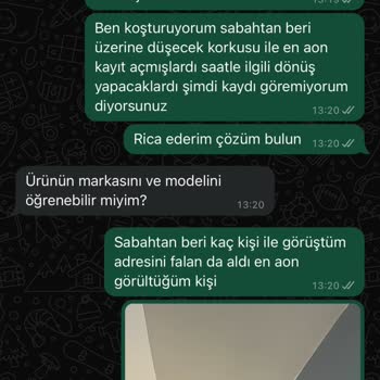 Arçelik Yetersiz Servis Hizmeti