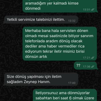 Arçelik Yetersiz Servis Hizmeti