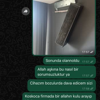Arçelik Yetersiz Servis Hizmeti