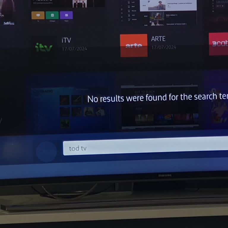 Tod TV Nin Samsung Smart TV'lerden Uygulama Desteğini Kaldırması