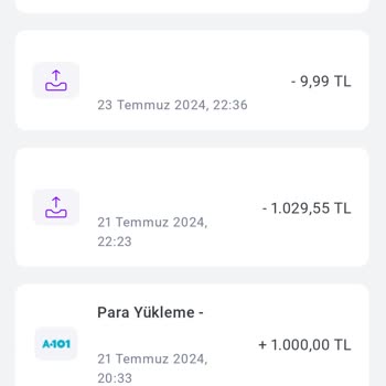 Hadi - TOMBANK Günlük Para Yükleme Limitim Normalden Daha Az Görünüyor