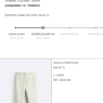 Zara 2 Günde Teslim Edilecek Paketi 17. Gününde Hala Teslim Edemedi
