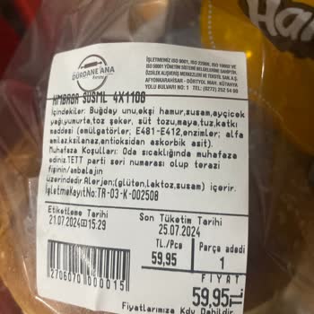 Özdilek AVM Bayat Ekmek Sorunu