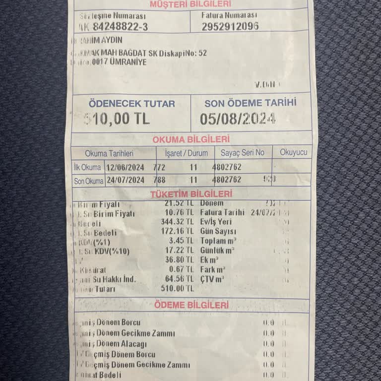 İBB - İstanbul Büyükşehir Belediyesi Fatura Fahiş Fiyatı