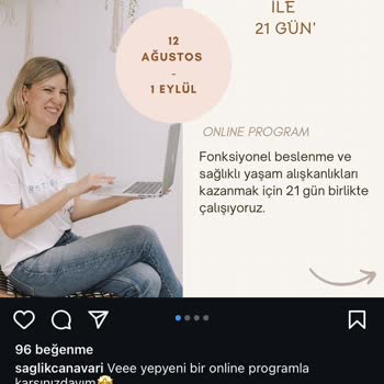 Ceren Özcanlı (Saglikcanavari) Diyetisyen Olmayan Adlı Kişi Beslenme Programı Yazıyor