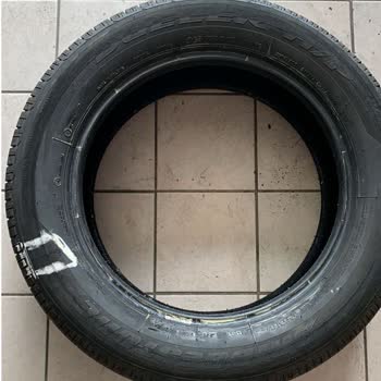 Düz Yolda Giderken Sıfır Bridgestone Lastik Yarıldı.